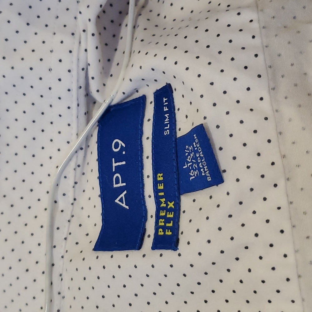 Apt 9 Premier Flex Slimfit Dress Shirt